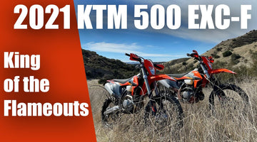2021 KTM 500 EXC-F | First ride review, initial impressions | Monster Torque, but needs pipe and ECU