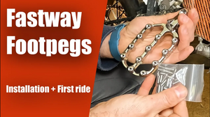 Fastway Footpegs Installation, Adjustment, and First Ride | KTM 500 | Hard Enduro Upgrades