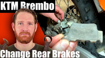 How To Change and Bleed Rear KTM Brembo Brakes