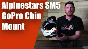Alpinestar SM5 helmet chin mount cover photo