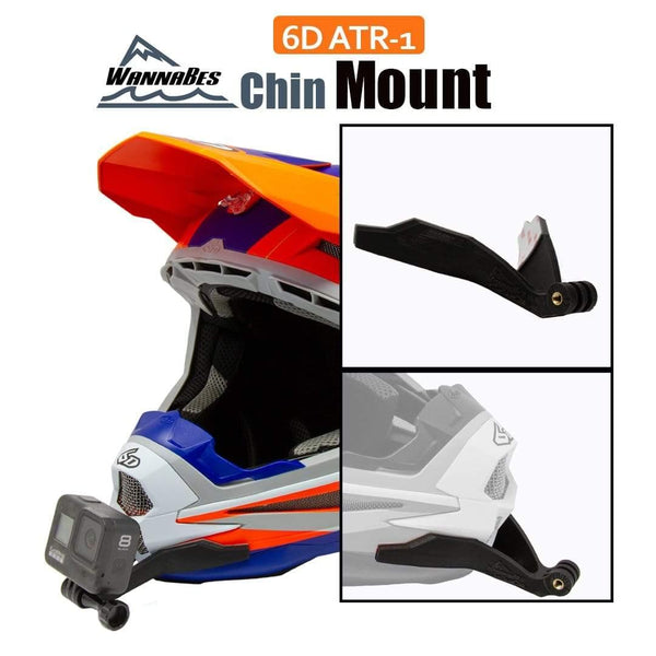Extreme Sports WannaBes Action Camera Mounts Chin Mount for 6D ATR-1 helmets