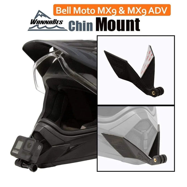 Extreme Sports WannaBes Bell Chin Mount for BELL MX 9 / MX 9 ADVENTURE Helmets