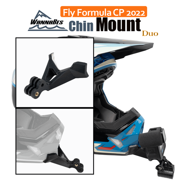 Extreme Sports WannaBes Fly Racing Chin Mount for FLY FORMULA CP 2022+ Helmets