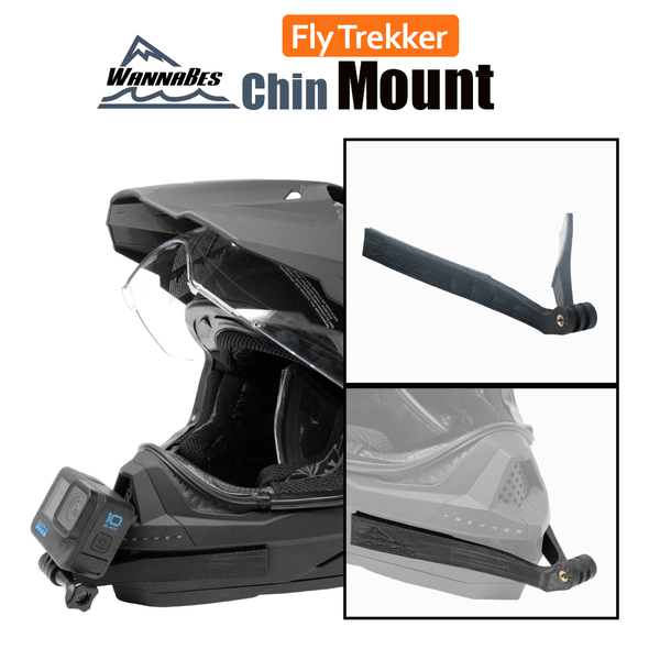 Extreme Sports WannaBes Fly Chin Mount for FLY TREKKER helmets