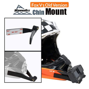 Extreme Sports WannaBes Action Camera Mounts Chin Mount for FOX V3 (Older Version) helmets
