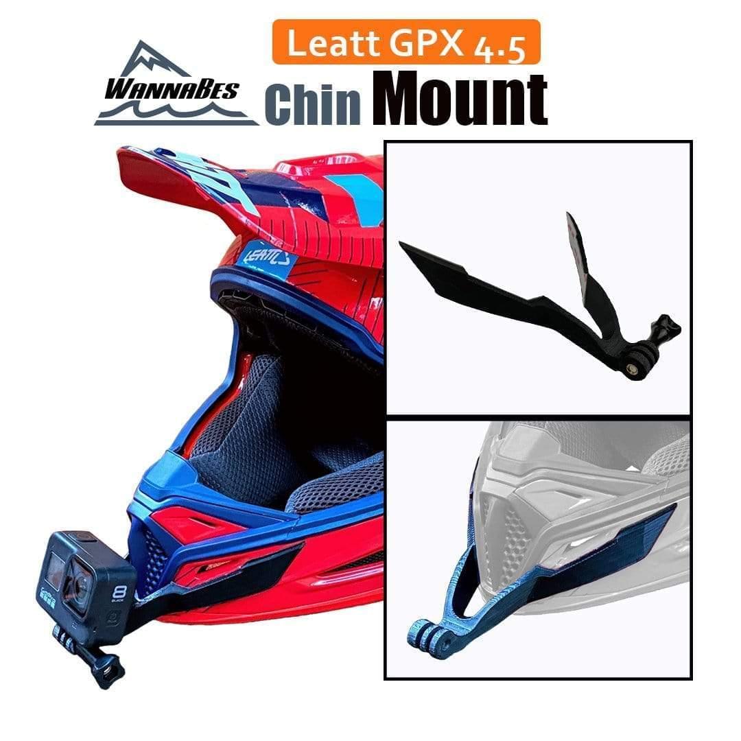 Chin Mount for LEATT GPX 4.5 Helmets | Best Action Camera POV