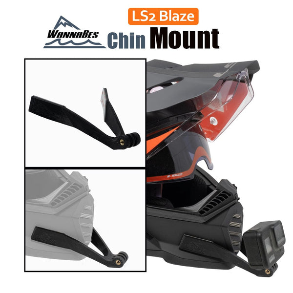Extreme Sports WannaBes LS2 Chin Mount for LS2 BLAZE Helmets