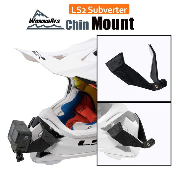 Extreme Sports WannaBes Action Camera Mounts Chin Mount for LS2 Subverter helmets