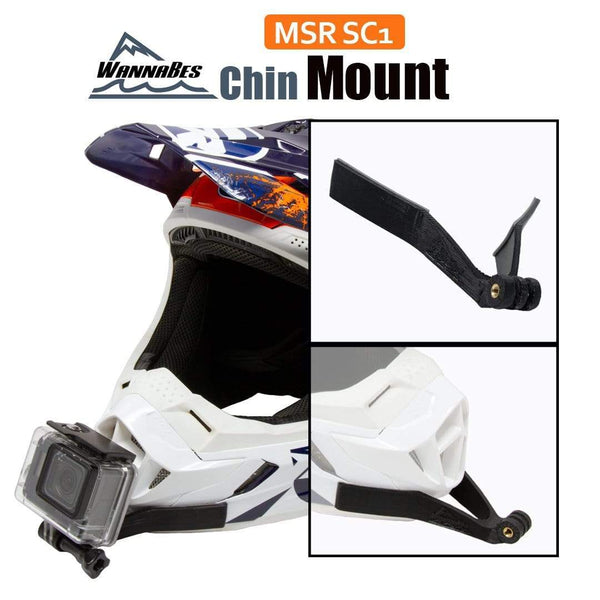 Extreme Sports WannaBes Action Camera Mounts Chin Mount for MSR SC1 helmets