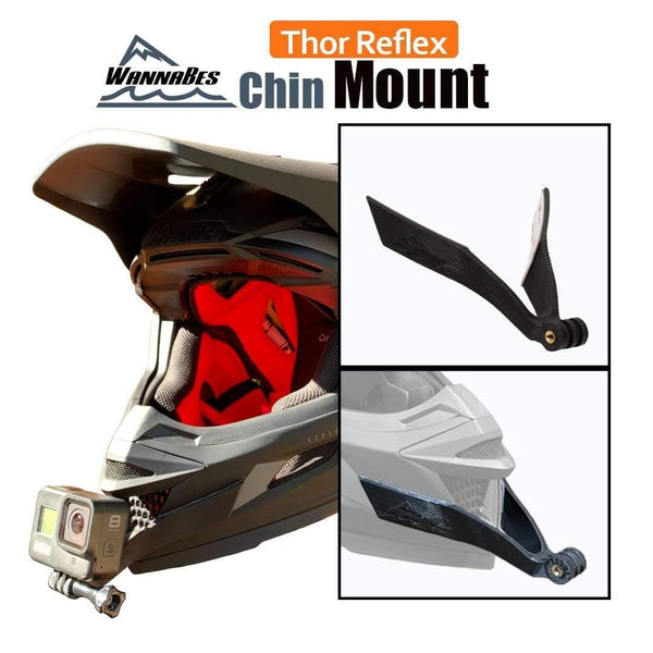 Extreme Sports WannaBes Action Camera Mounts Chin Mount for THOR REFLEX helmets
