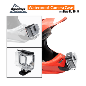 Extreme Sports WannaBes Accessories Waterproof Camera Case for GoPro Hero 11, Hero 10, Hero 9